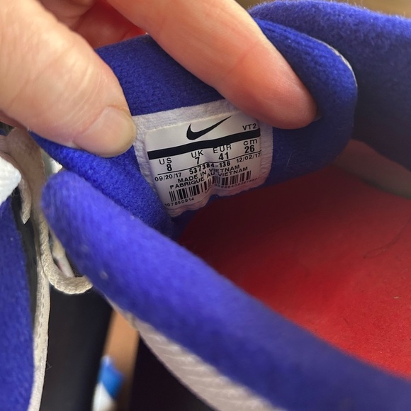 Nike Air Max 90 Og Retro Essential Ultramarine White Laser Pink shoes - Picture 4 of 6